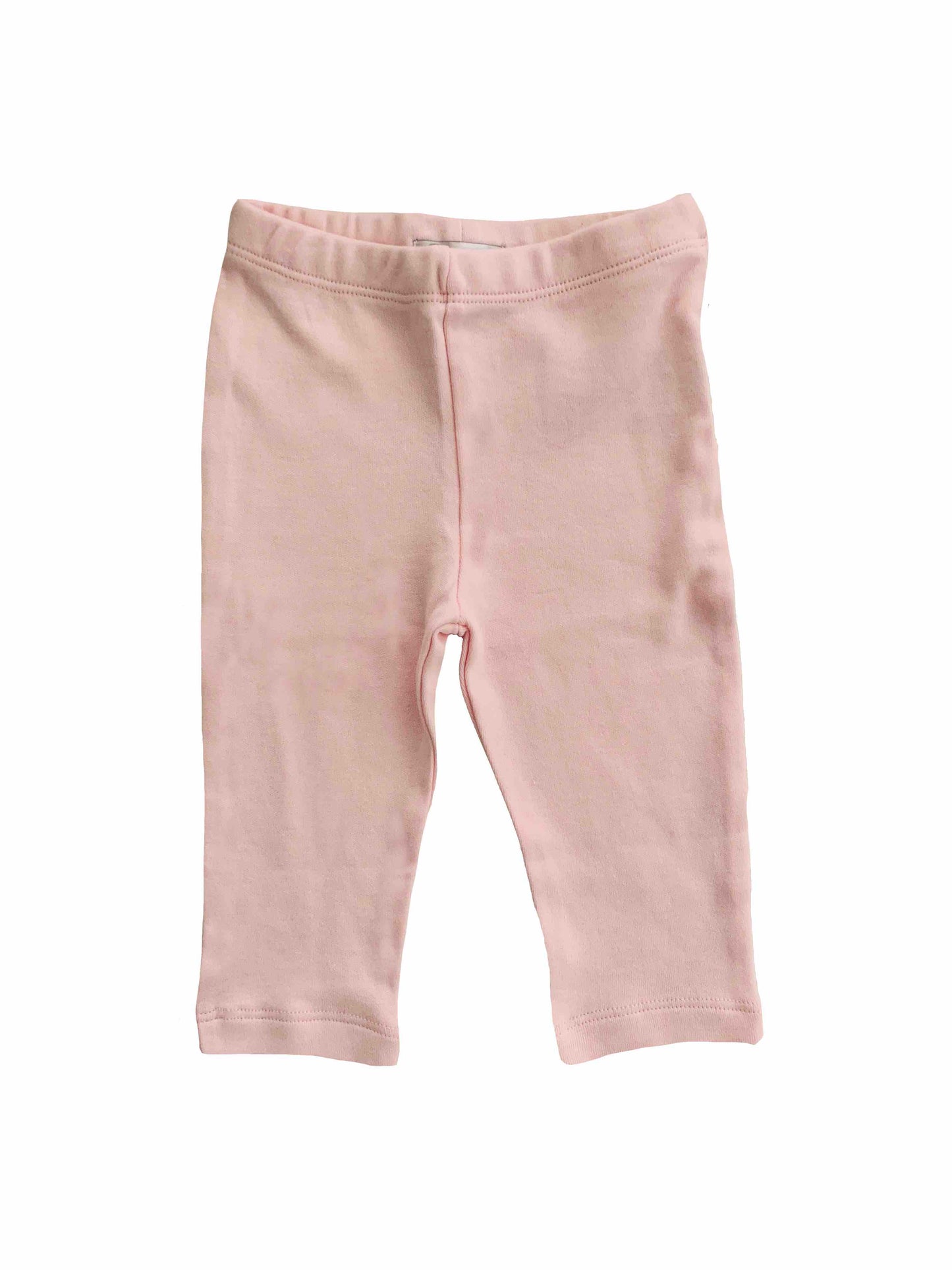 Calça em algodão sem pés na cor rosa da marca norte americana Quiltex